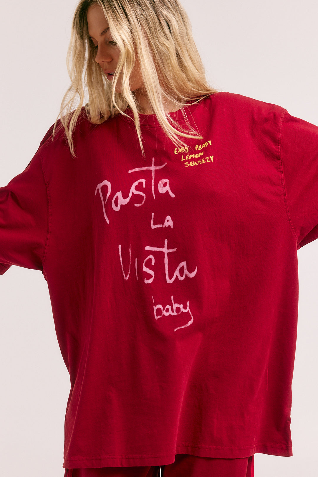 THE VERY OVERSIZED PASTA TEE