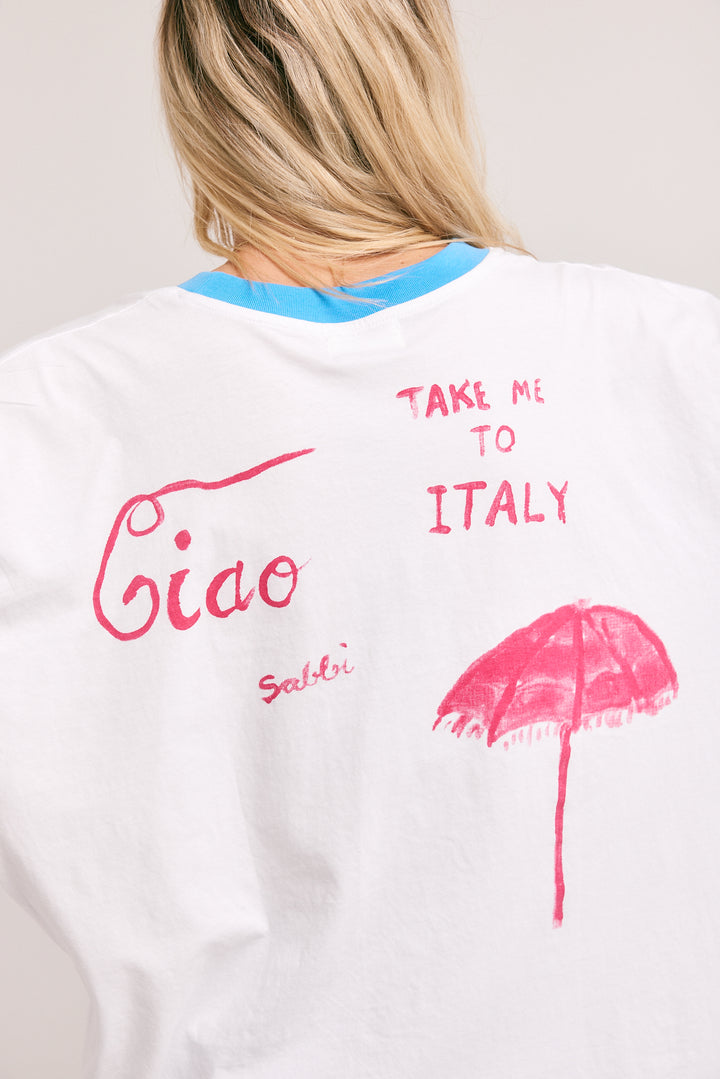 THE VERY OVERSIZED FEED ME PASTA TEE