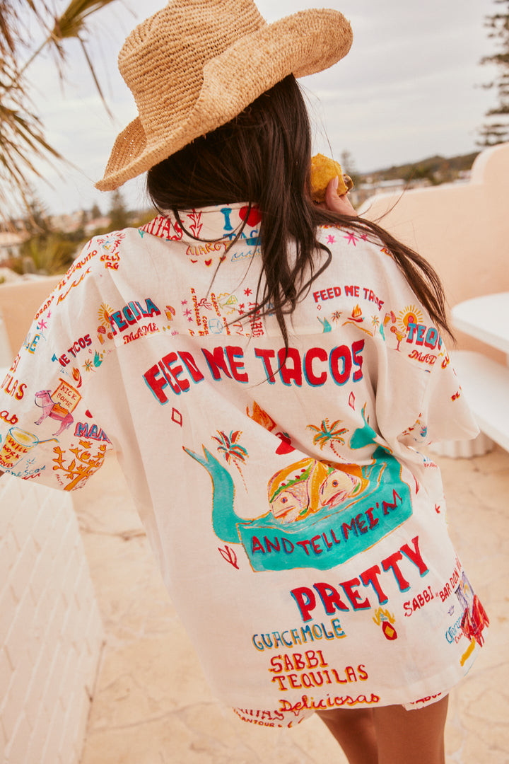 THE PATRÓN SHIRT - FEED ME TACOS