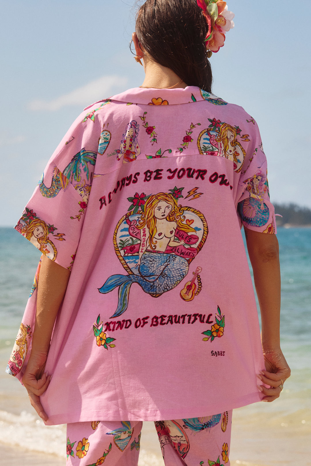 THE PATRON SHIRT - YOU'RE BEAUTIFUL -  PINK