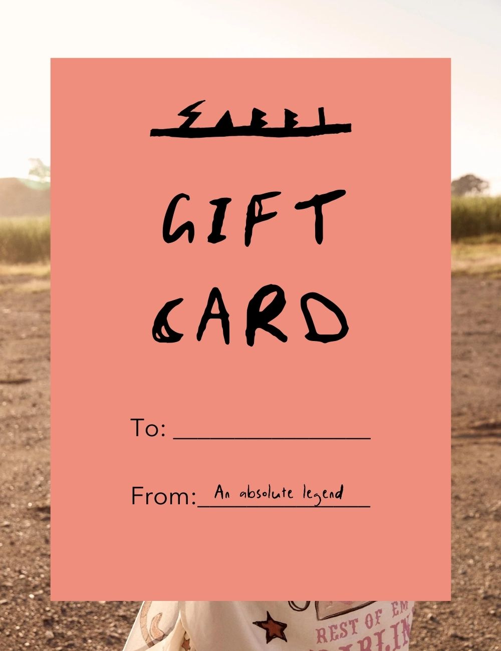 SABBI GIFT CARD